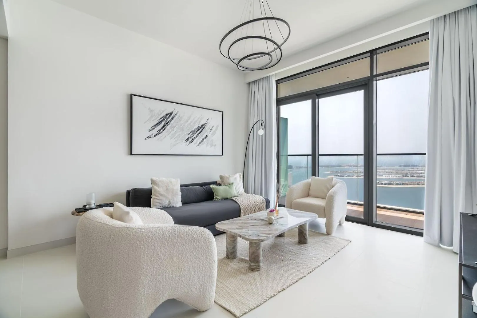 Guestready - Elegant Stay With Palm Jumeirah View Dubaï Appartement